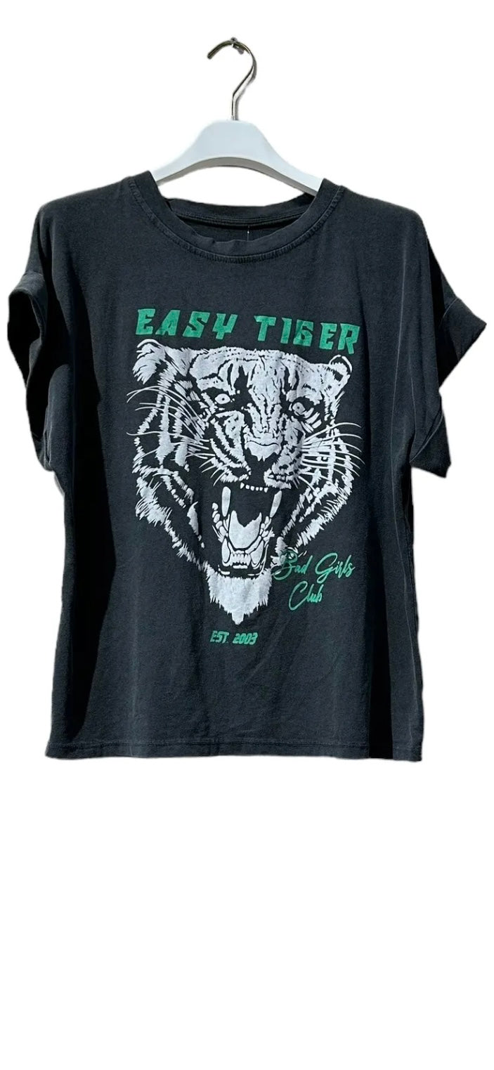 Tiger t-shirt Black