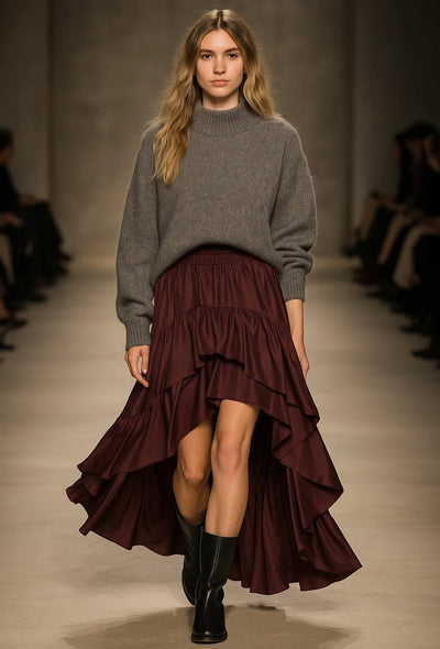 CINDYRELLA SKIRT BOURDEAUX leverans fem dagar
