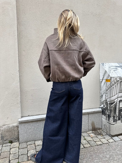 Florine Wool Bomber Jacket