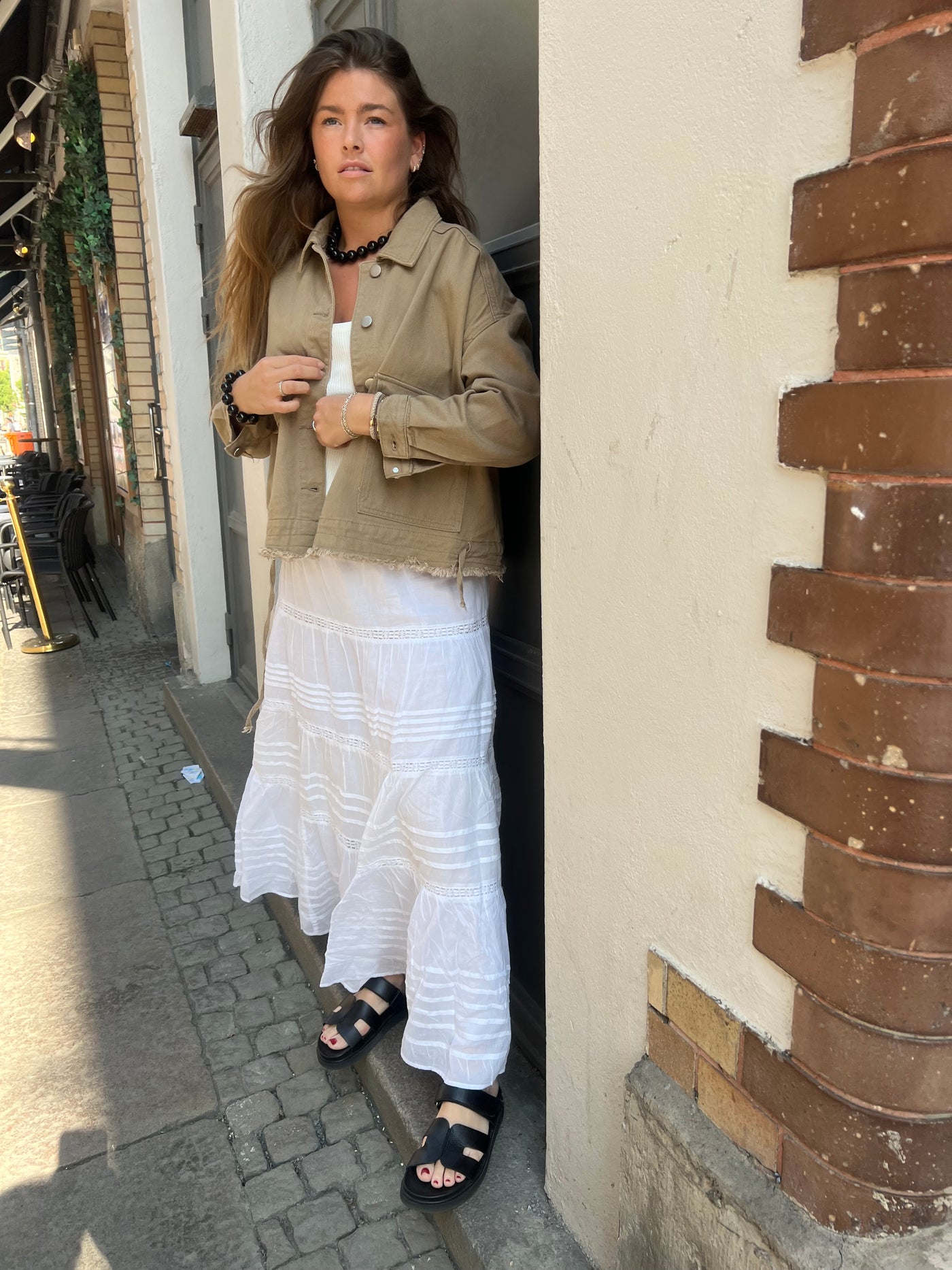 Mio overshirt camel