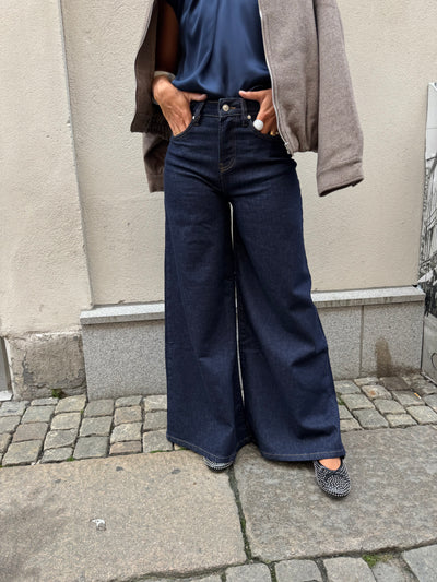 TYLA OVERSIZED JEANS DARK DENIM