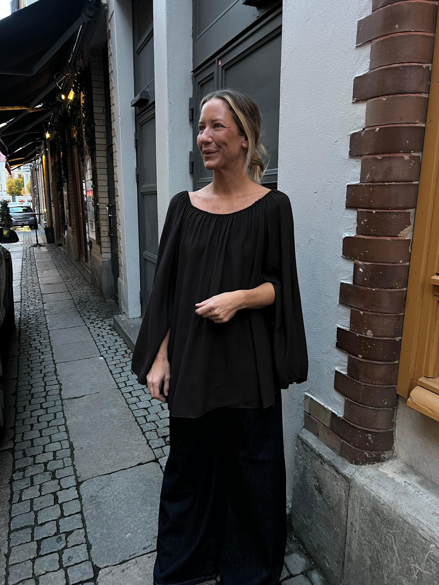 BROWNIE CAPE BLUS BRUN