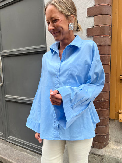 Cassie shirt ljusblå -05069
