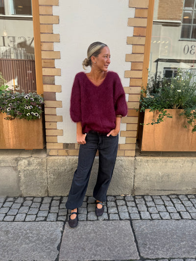 Roro Mohair Vinröd New Modell Short Arm - 22017