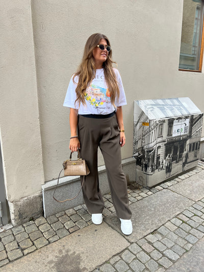 GOSSIA Kostymbyxa cloe go pants coffe
