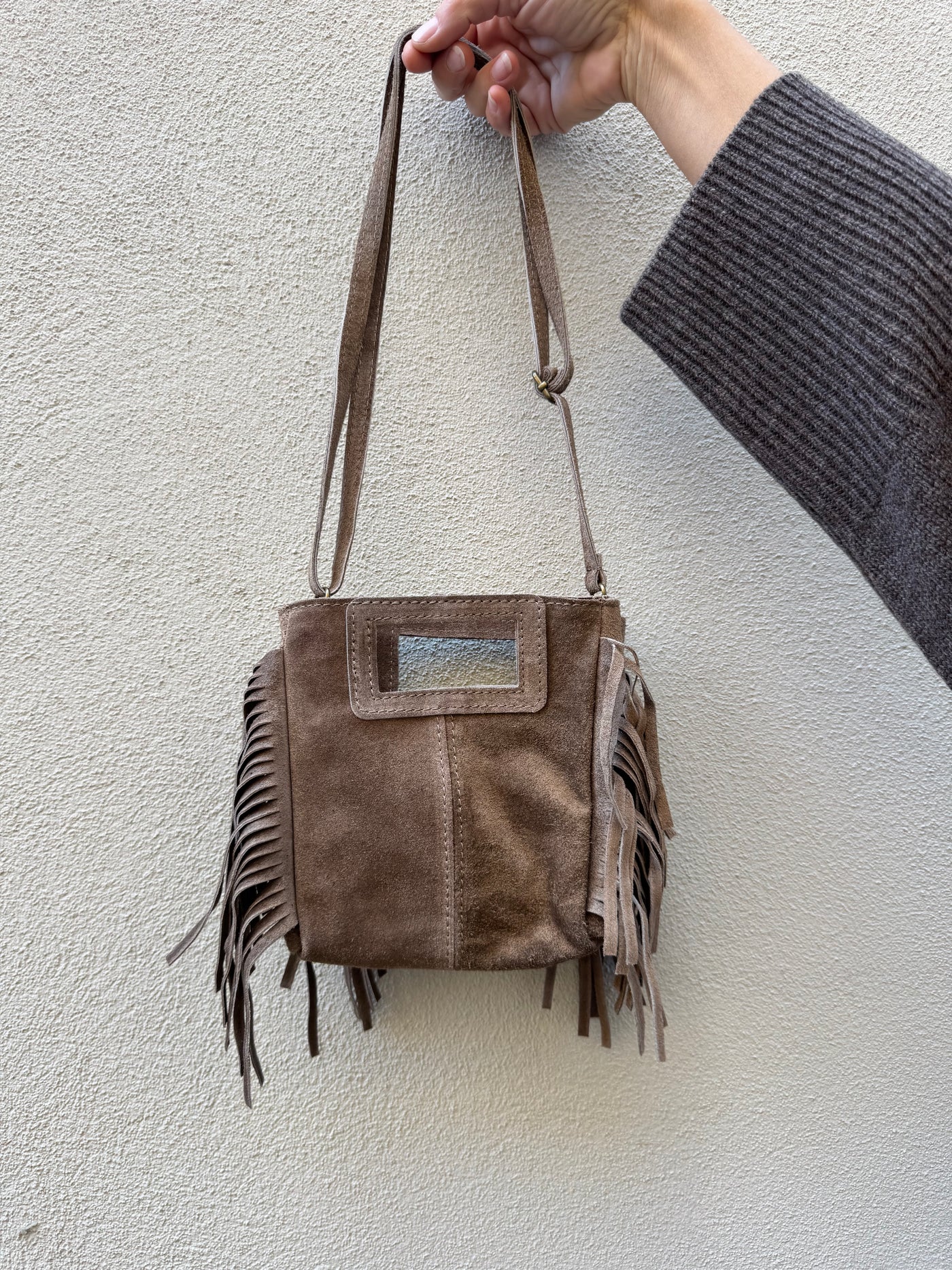 France Smal bag Taupe