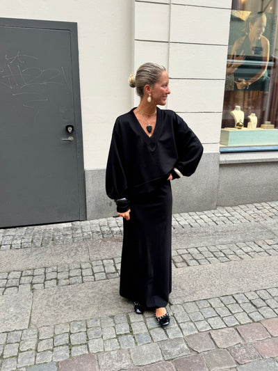 Karolina jersey skirt Black