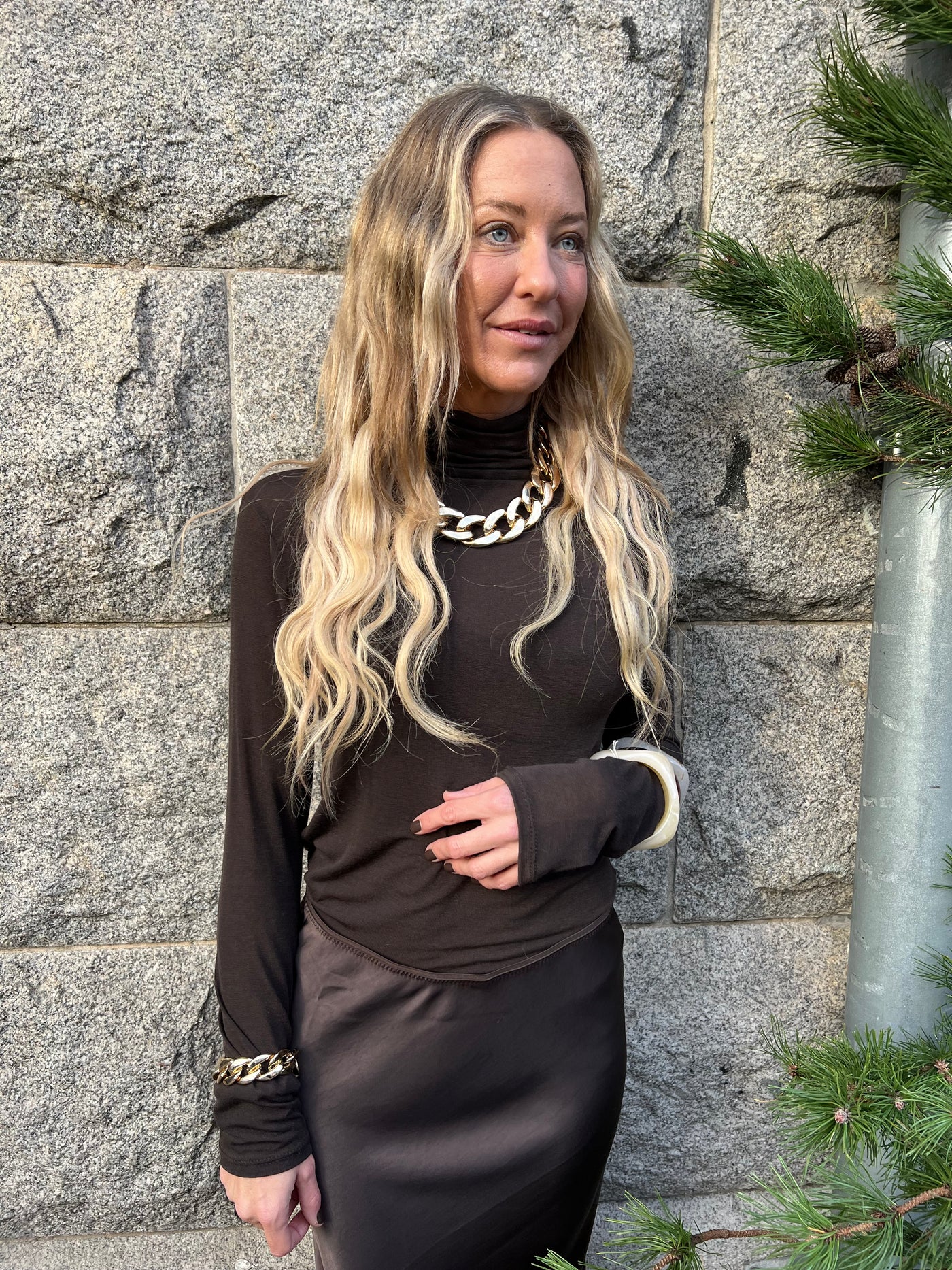 Roro mohair kofta Lång vit - 22313