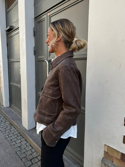 Sandro  jacket taupe 25019