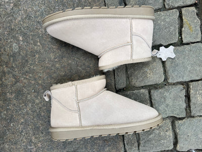 Angela plein mockasko ljus beige