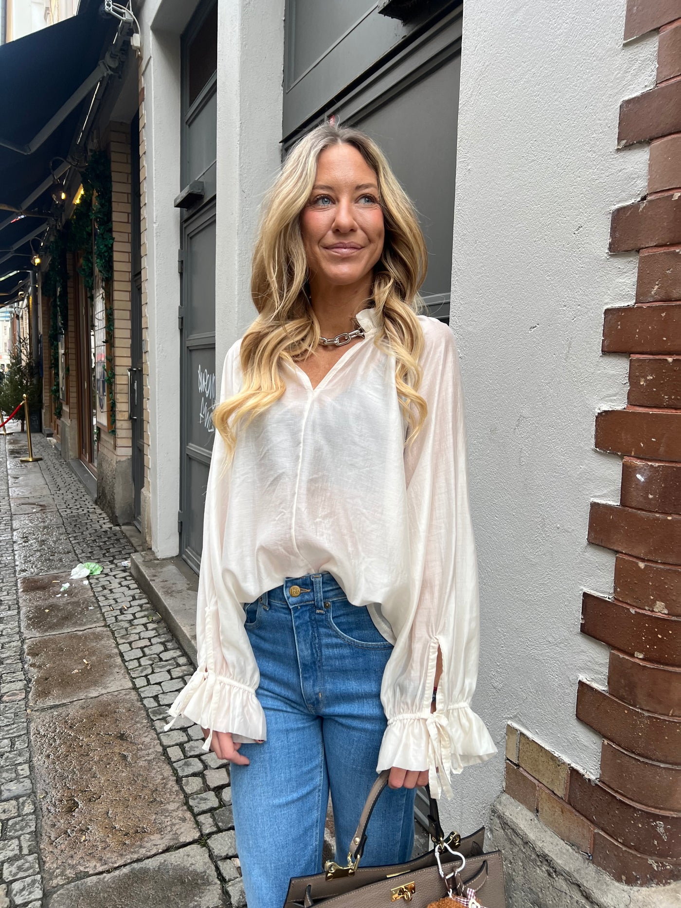 Lycka blouse offwhite
