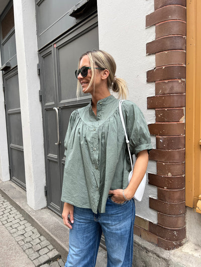 CINDY BLOUSE GREEN