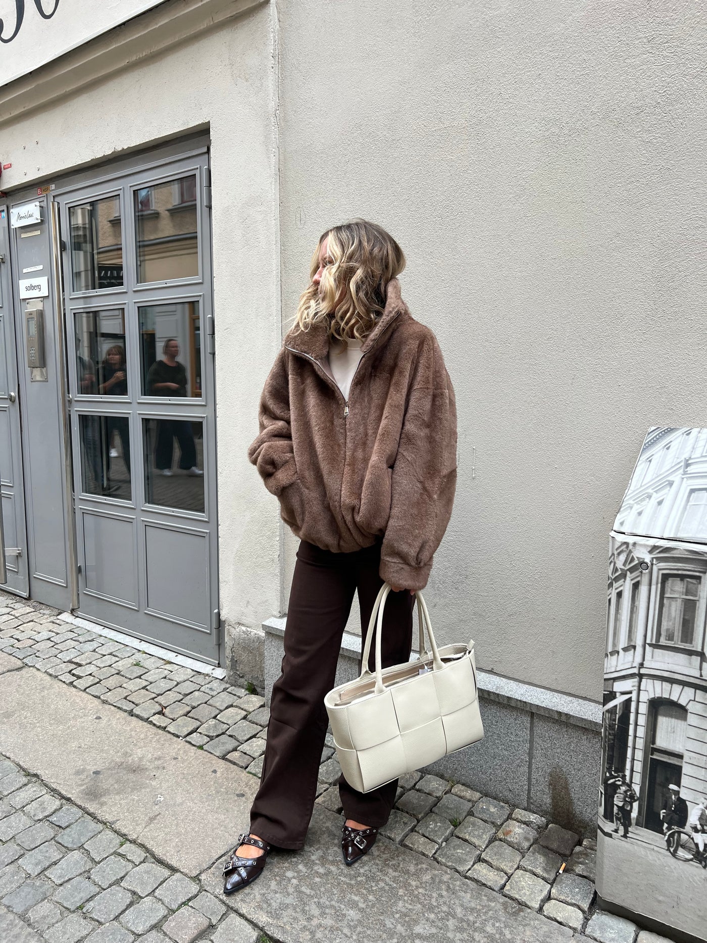 Dalia fuskpäls zip TUPE 5045