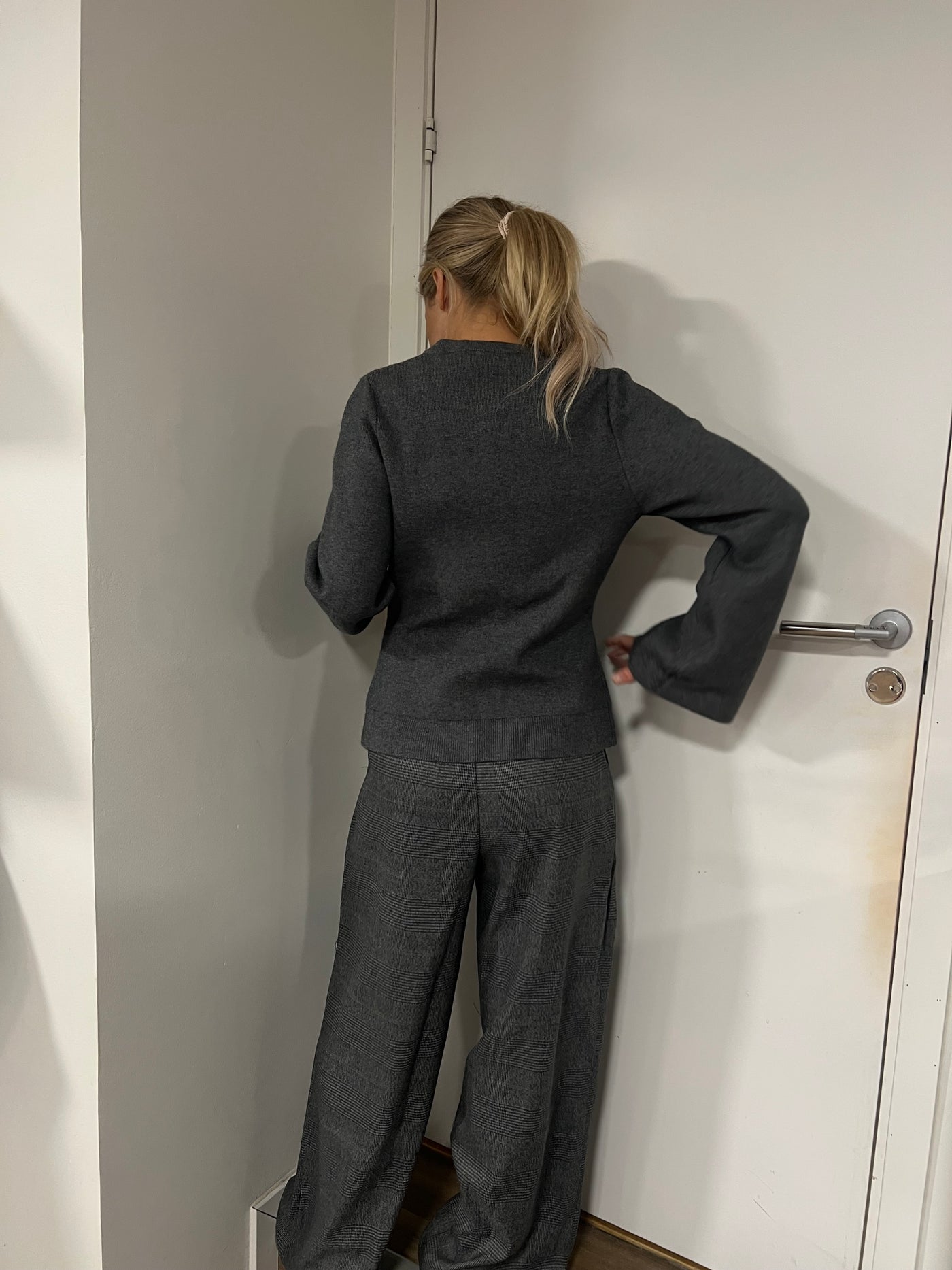cardigan blazer grey  H880