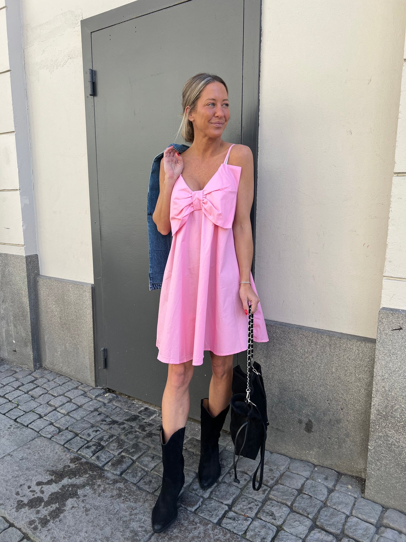 ROSETT DRESS PINK