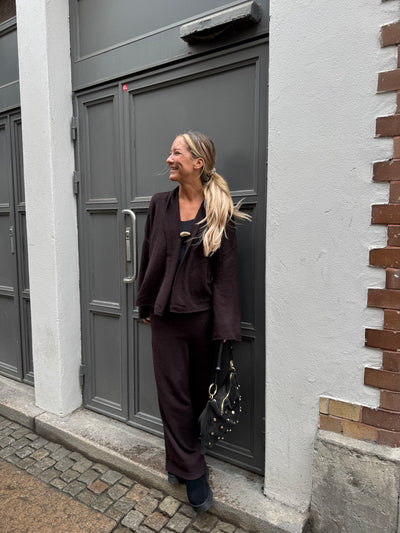 Fiona set Brown (kjol + tröja)