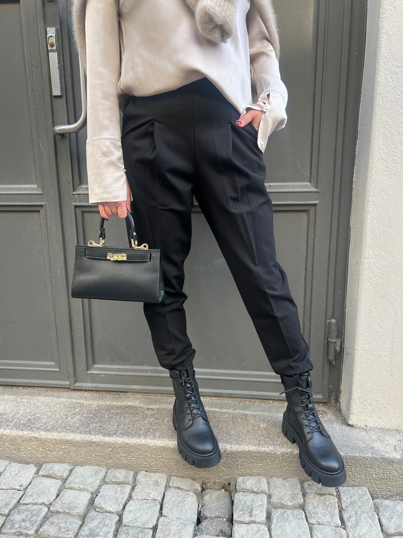 Lee Pleat Pants Residus