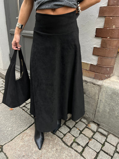 DIVA SKIRT MOCKA PU BLACK
