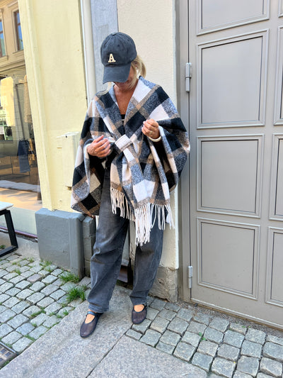 Goza rutig poncho
