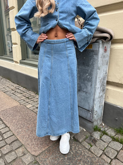 Raya denim skirt