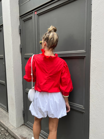 ANGELIAGO BLOUSE -RED
