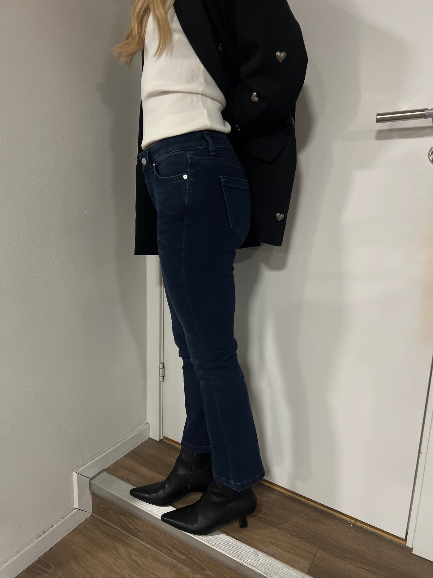 Johanna kick flare midnight blue