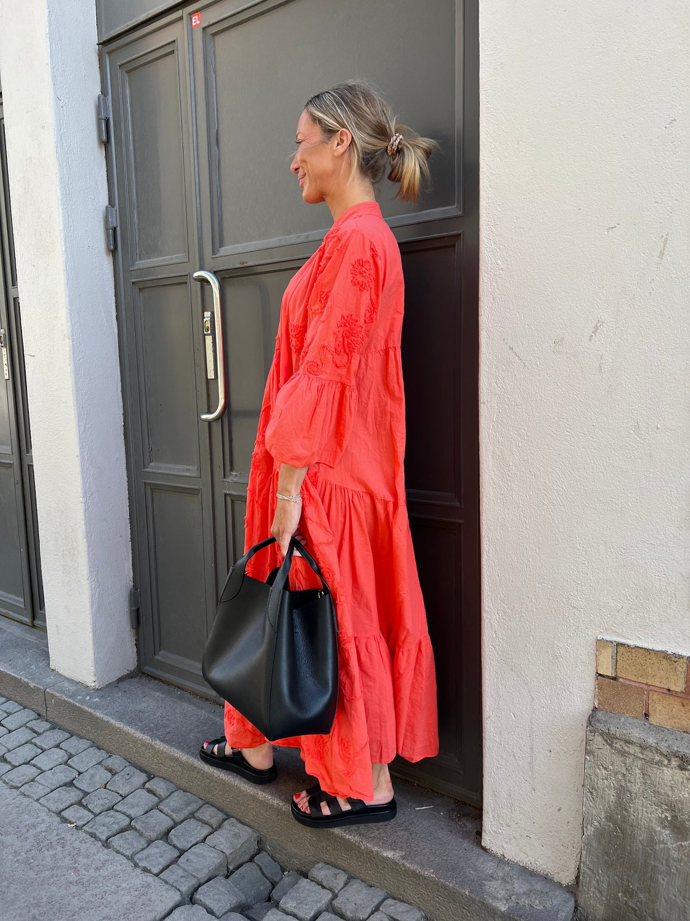 CAJSA DRESS CORAL