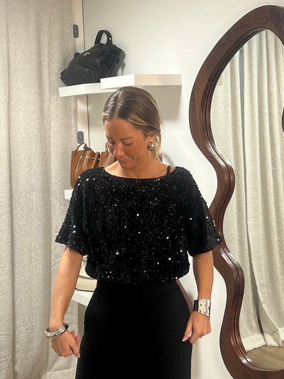 Vera paljett body 077