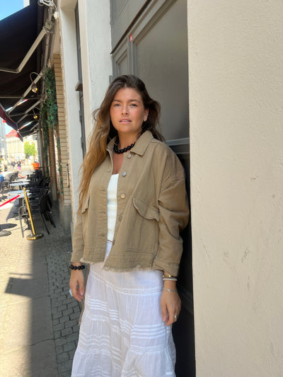 Mio overshirt camel