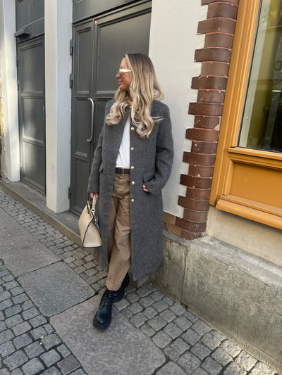 Jackie coat grey