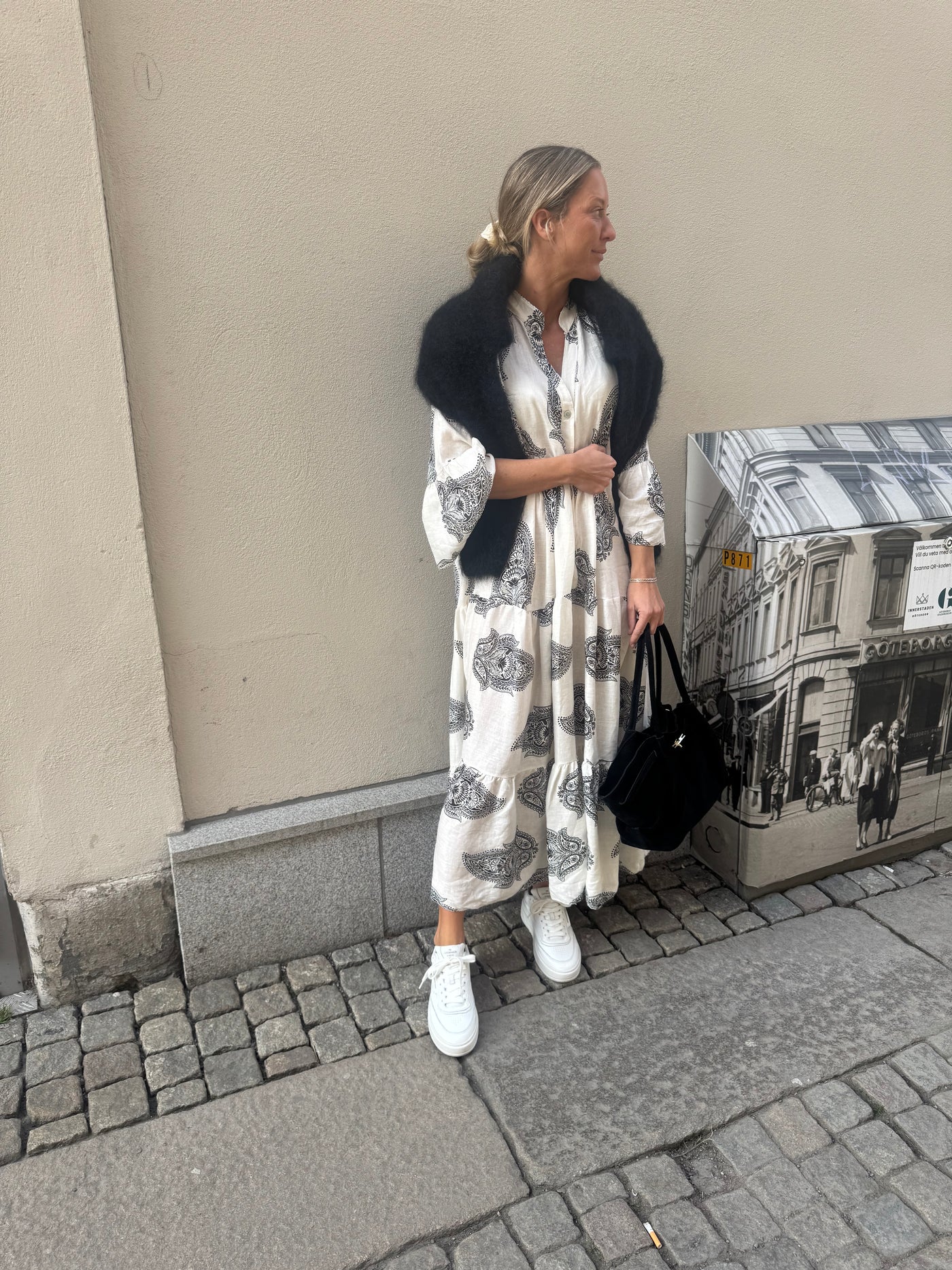Hanna linne Svart