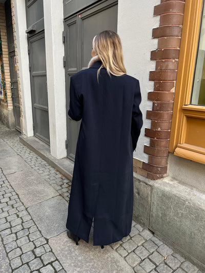 C Long Coat navy - SC324
