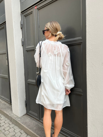 BOHO DRESS white