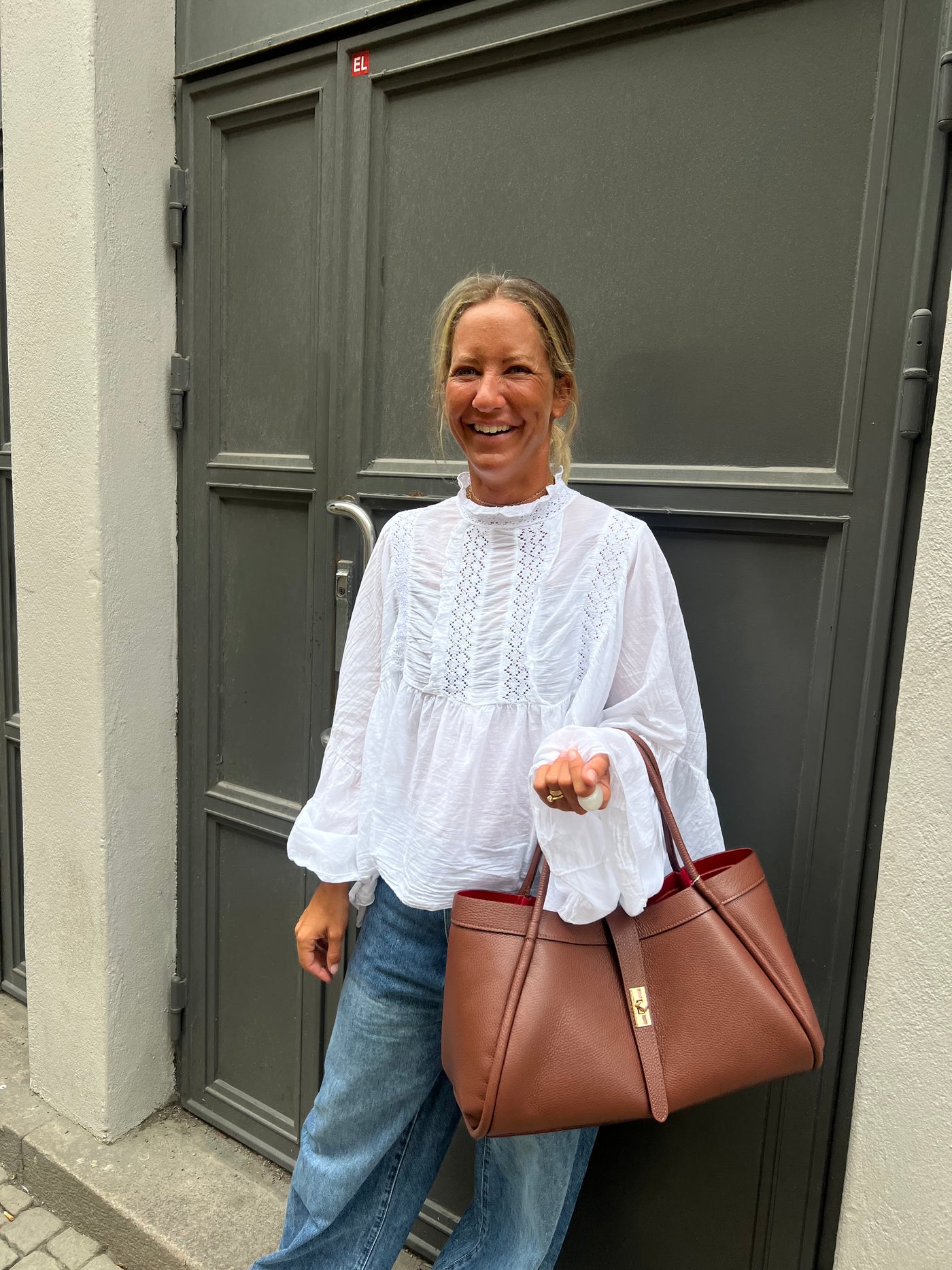 Polly blouse white