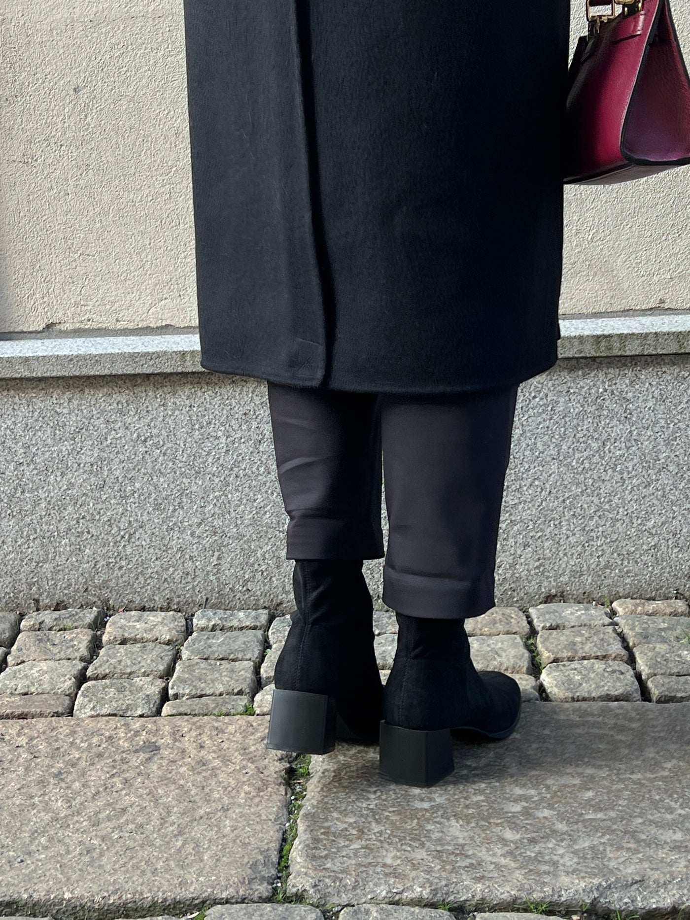 Johanna Suede Black boots