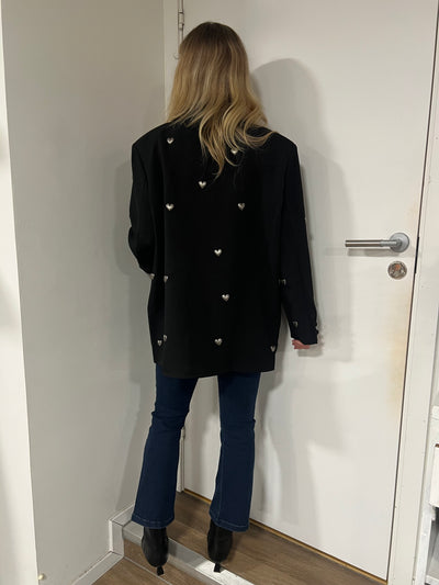Heart blazer long