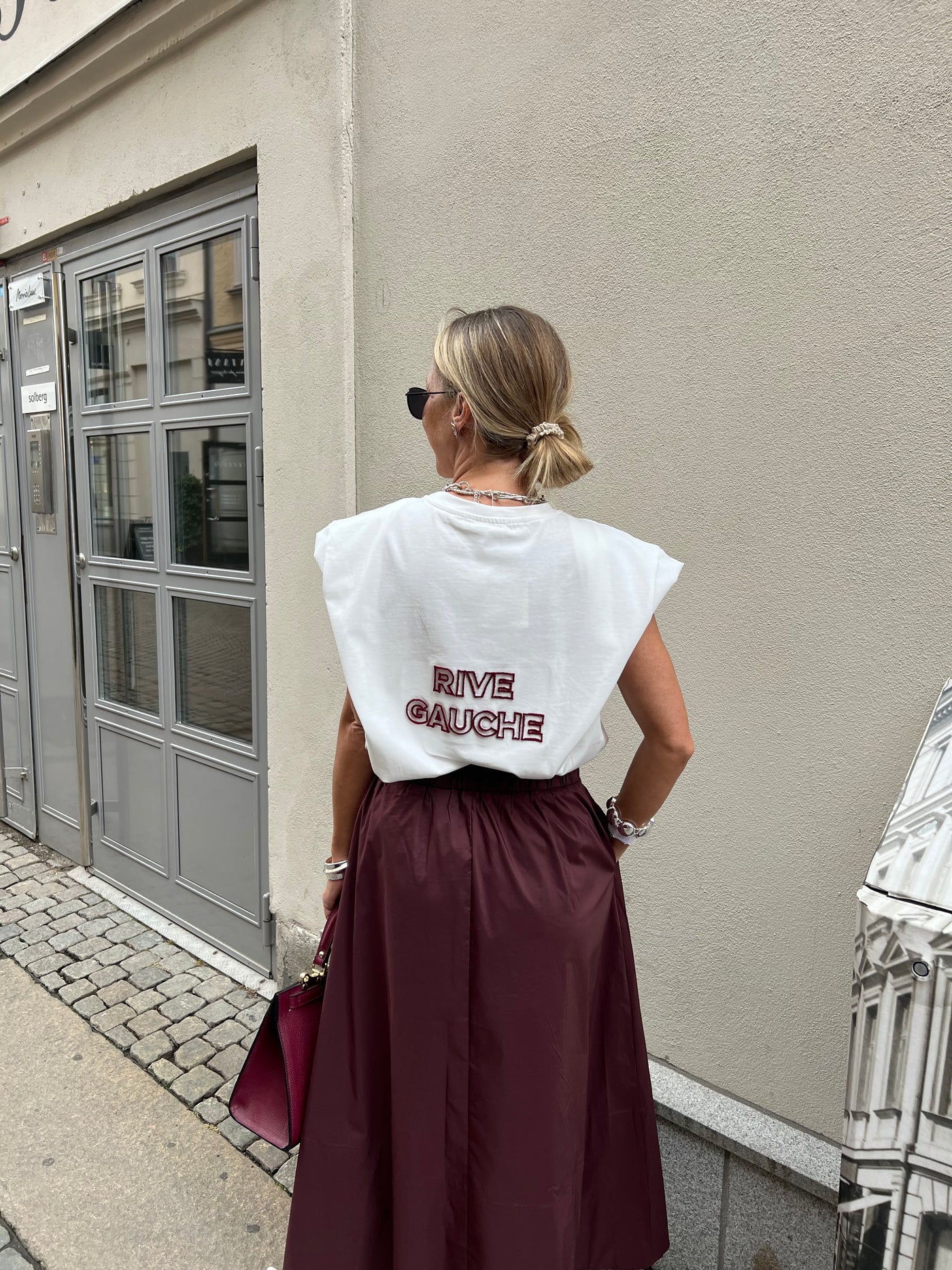 Gauche vit tshirt