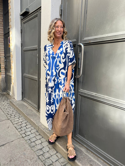 Kaftan dress sporty  blue