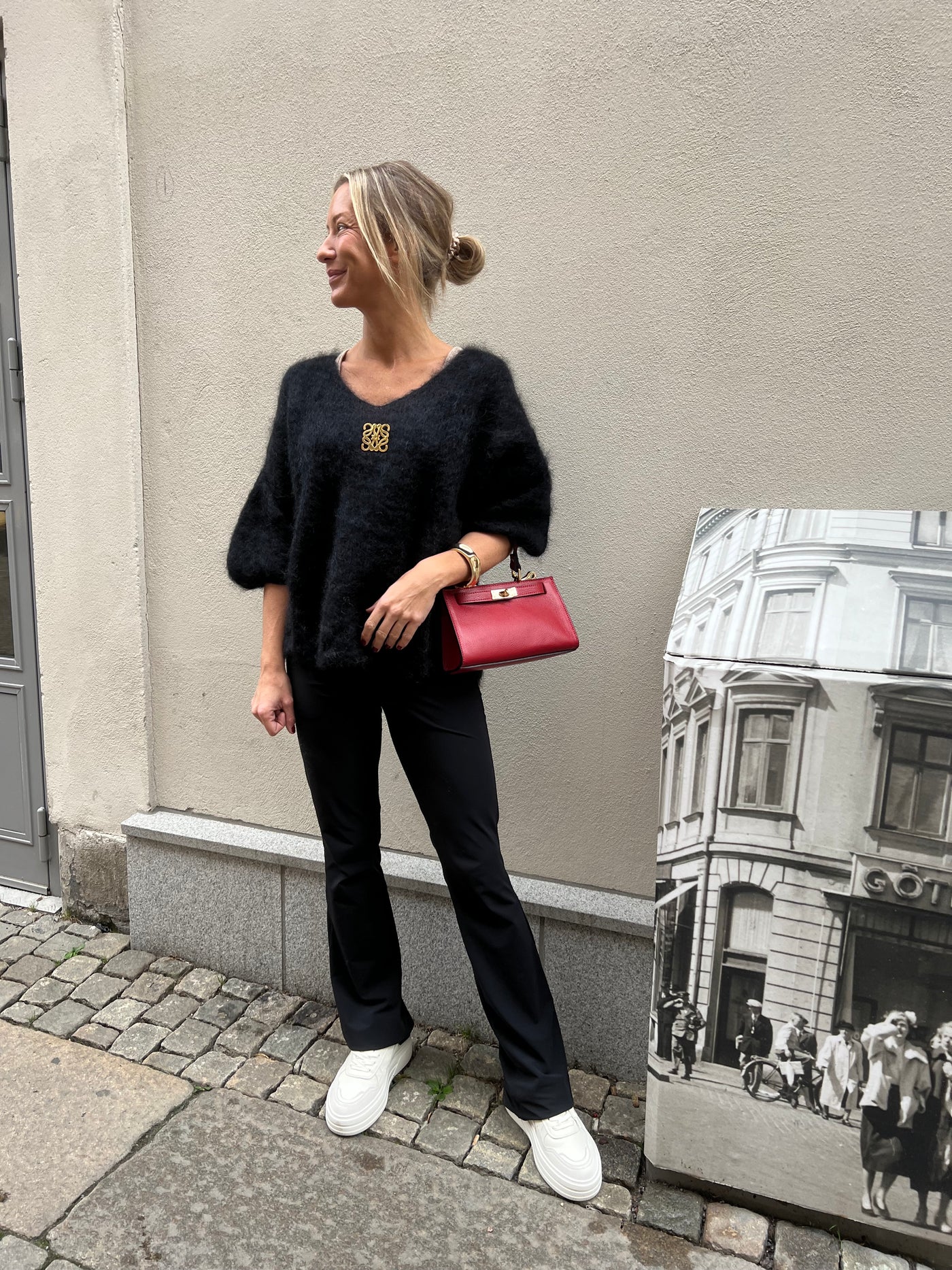 Roro Mohair svart New Modell Short Arm - 22017