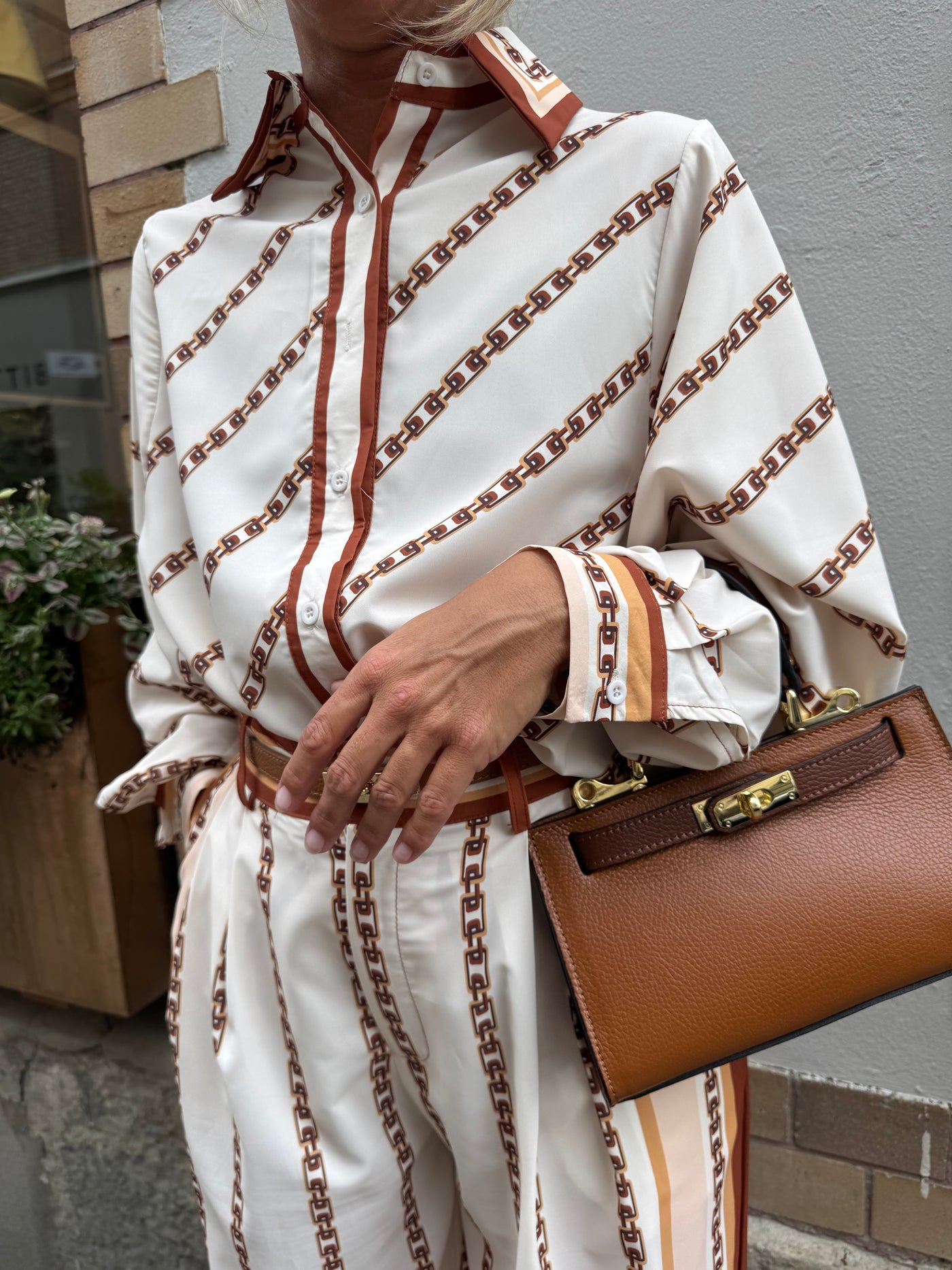 Camel Shirt and Pants