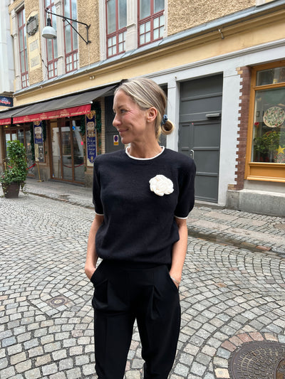 Erika ros top svart