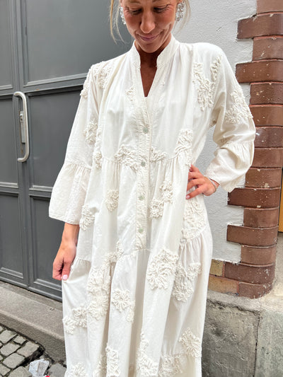 Hanna 3D dress OffWhite