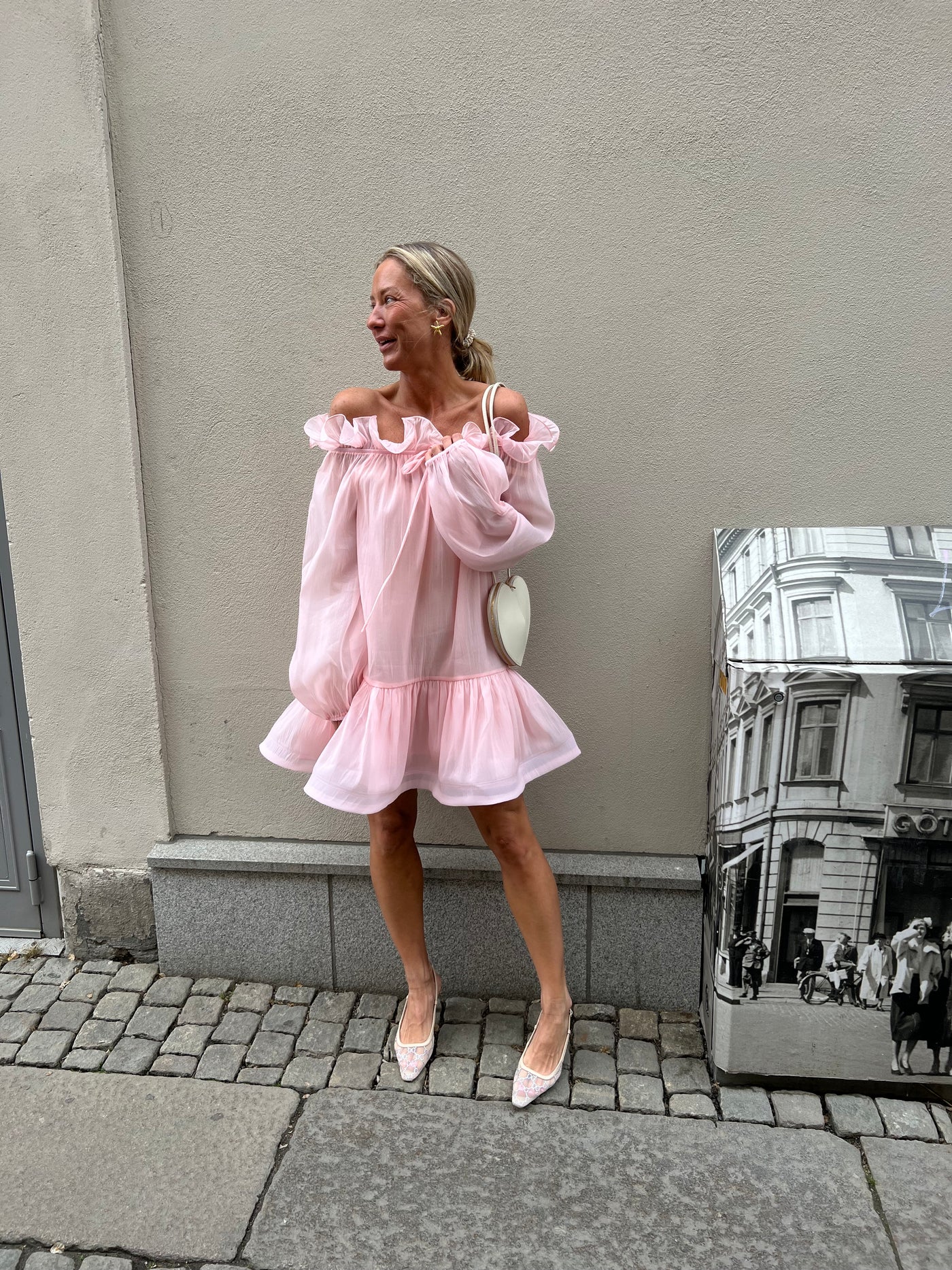 Minja dress pink