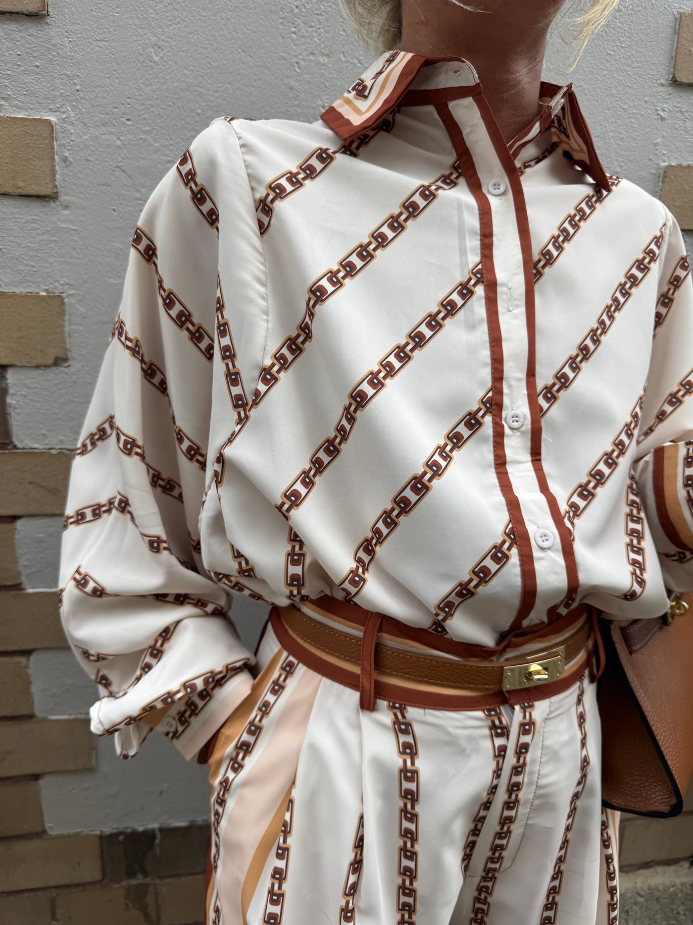 Camel Shirt and Pants
