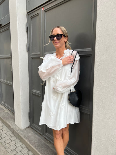 BOHO DRESS white