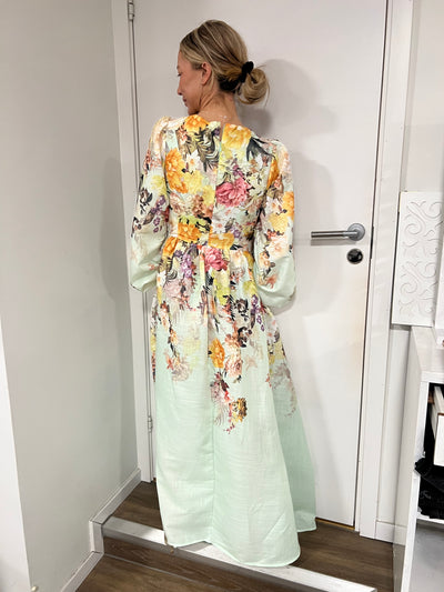 Flower dress Green