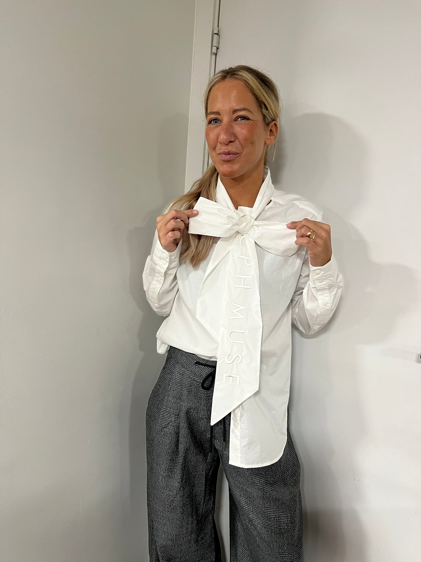 CM POPLIN SHIRT WHITE
