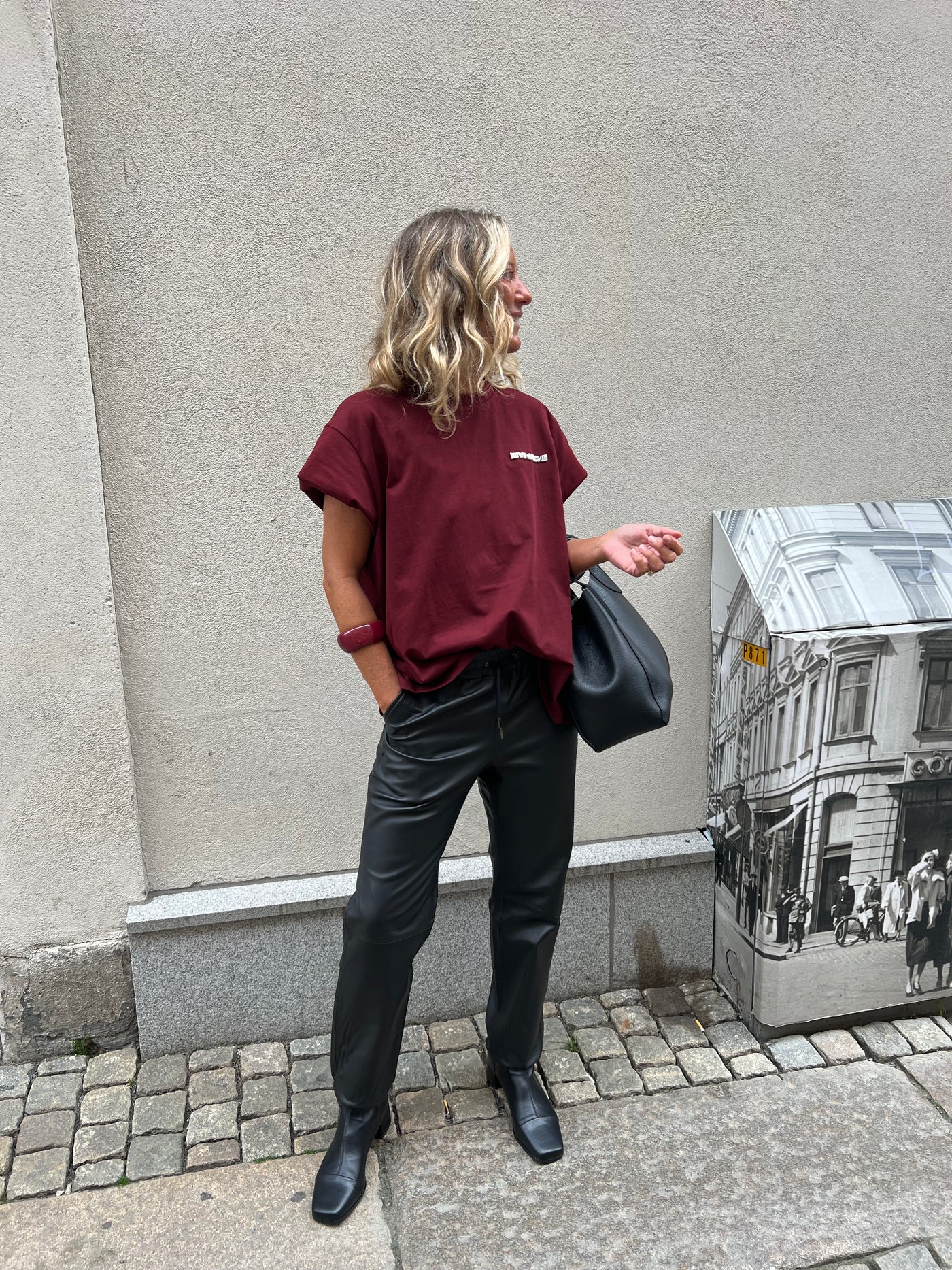 Shilo Leather pants Black