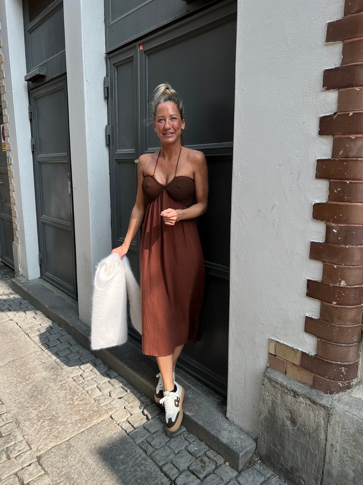 Milo Dress - BROWN