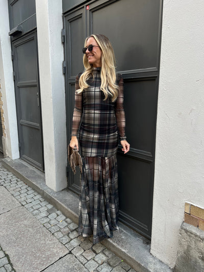 Sascha mesh dress rutig 19516